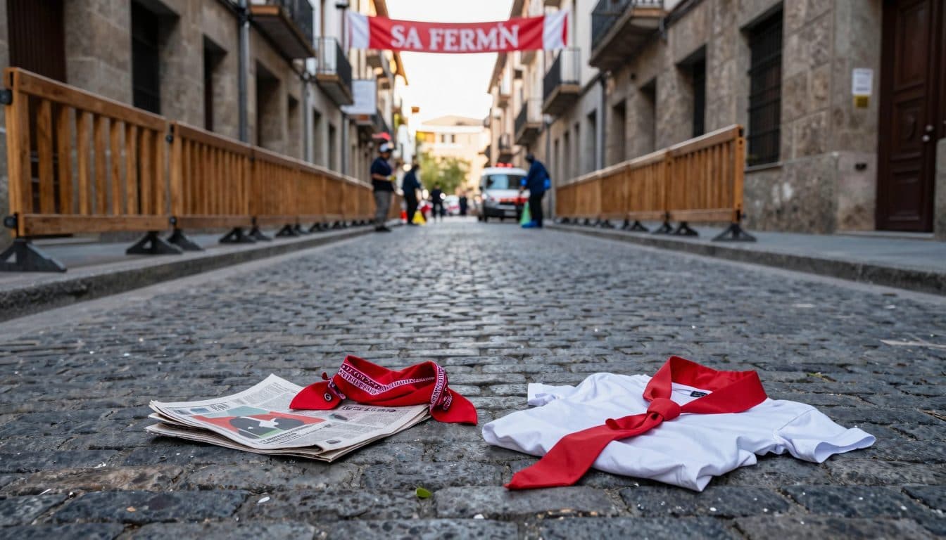 Dix blessés lors de la dernière course de taureaux de San Fermín à Pampelune – un influenceur américain arrêté