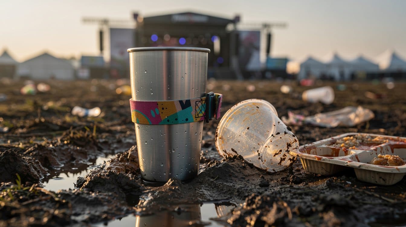 Umwelthilfe critique les concepts de gestion des déchets des grands festivals de musique et demande le passage aux systèmes réutilisables