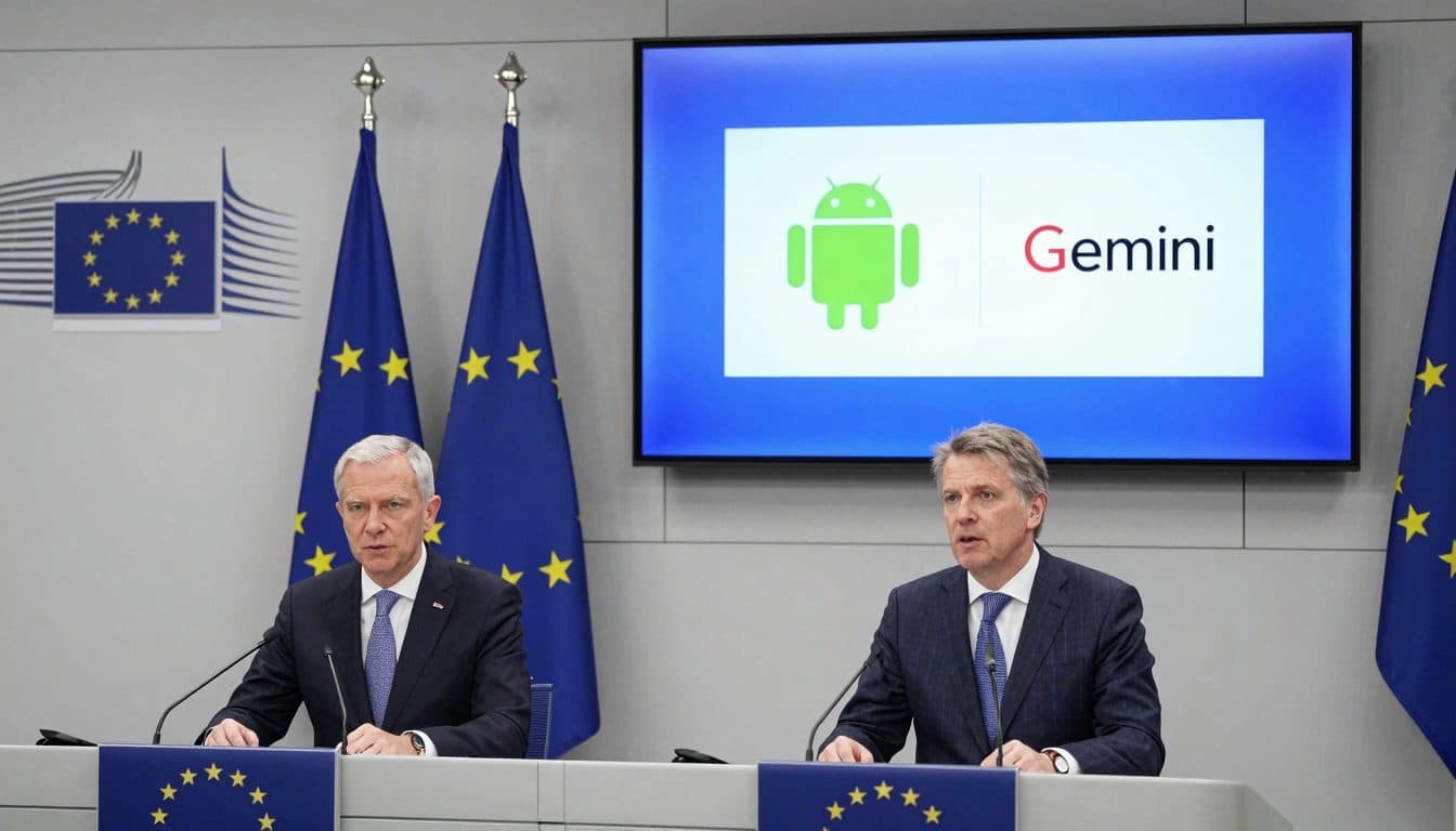 La Commission européenne oblige Google à ouvrir Android aux assistants IA concurrents