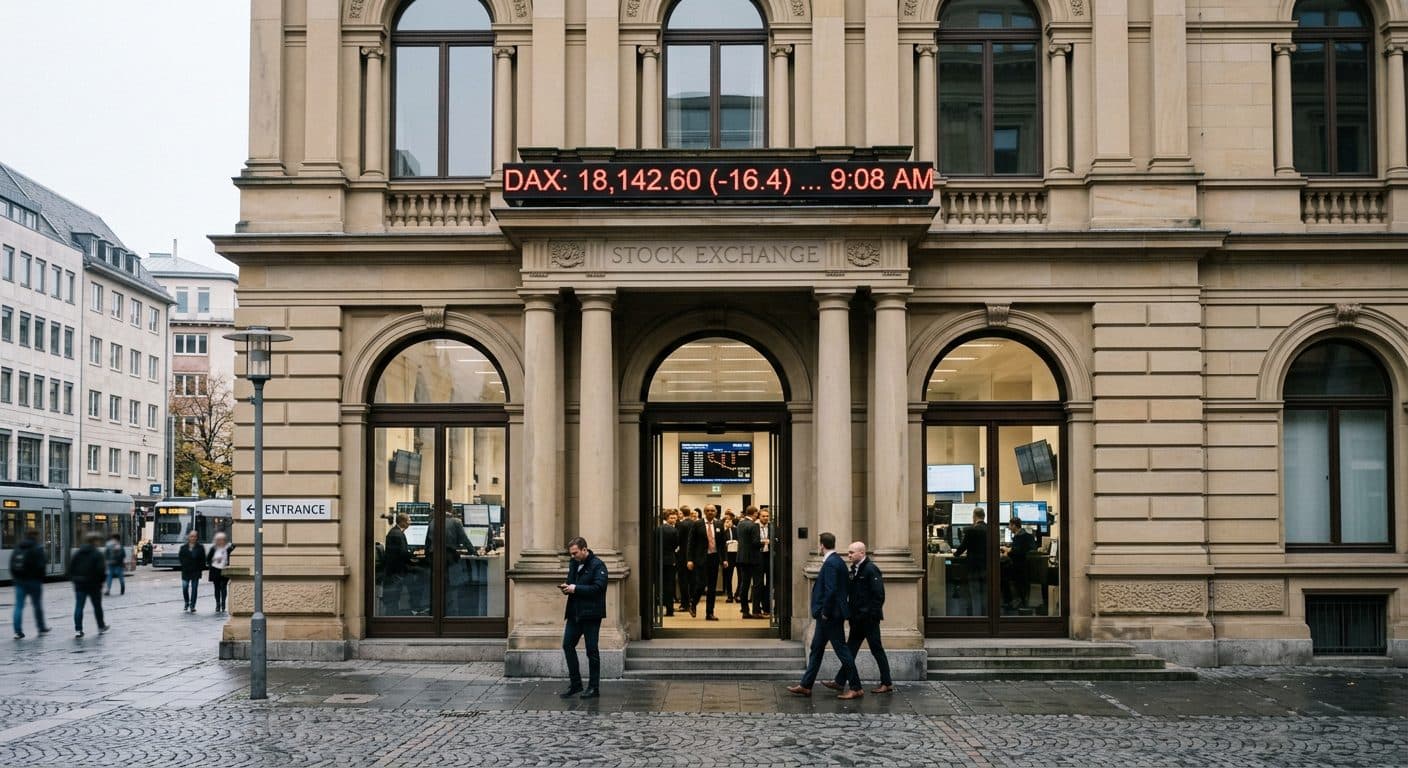 DAX entre les 25.000 points et nouveaux changements dans l'indice