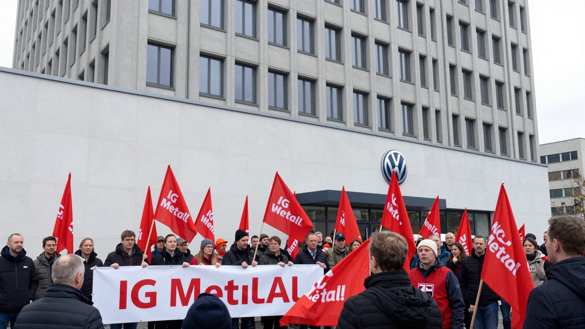 IG Metall appelle à une journée de protestation nationale chez Volkswagen