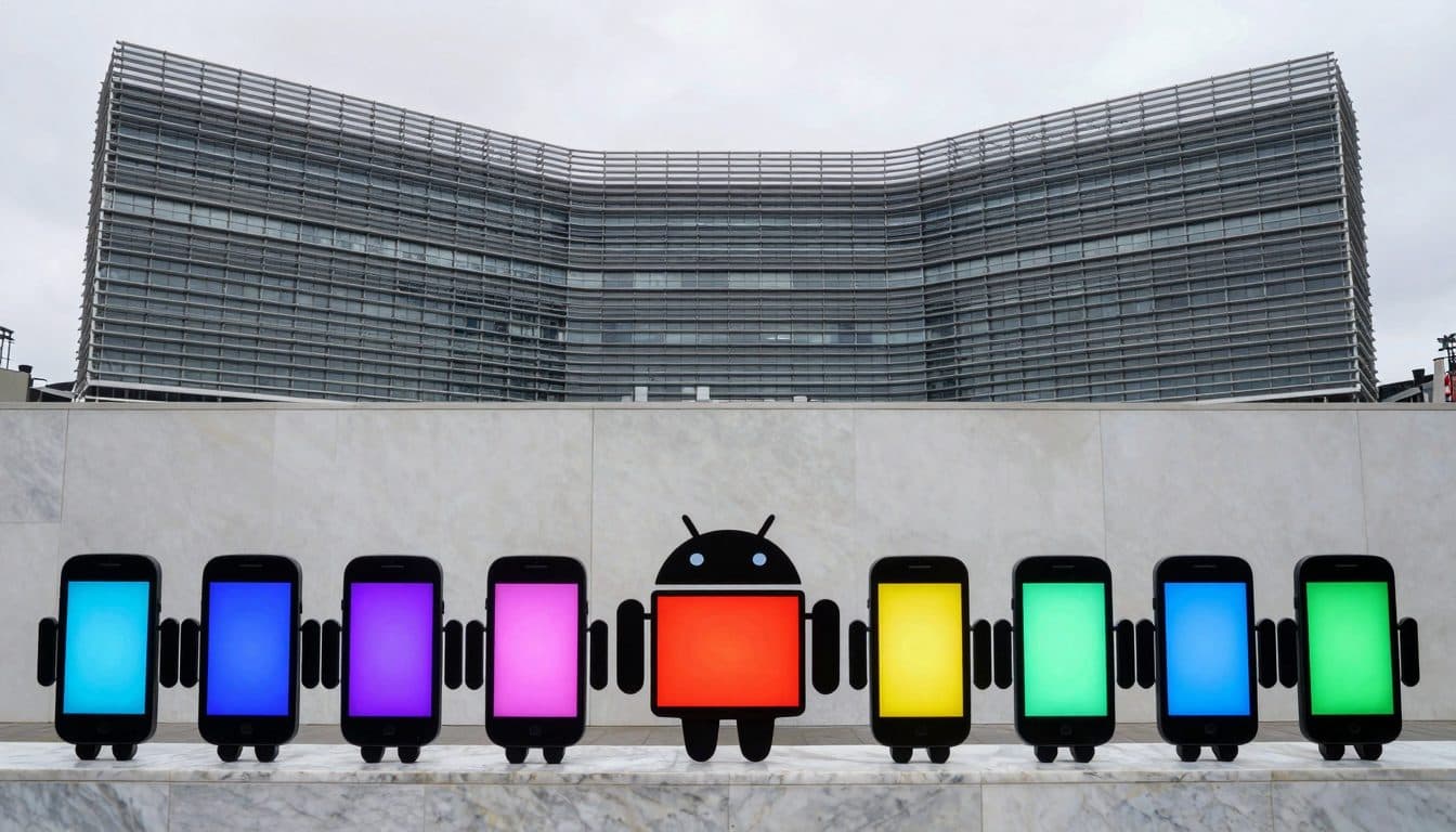 La Commission européenne oblige Google à ouvrir Android aux assistants IA concurrents