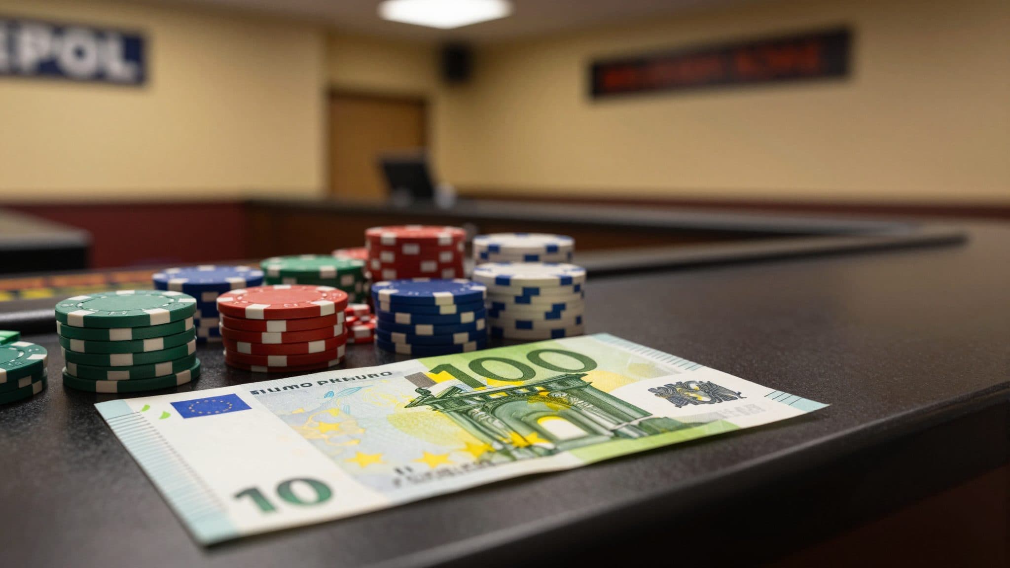 Homme tente d'échanger de la fausse monnaie contre des jetons dans un casino viennois