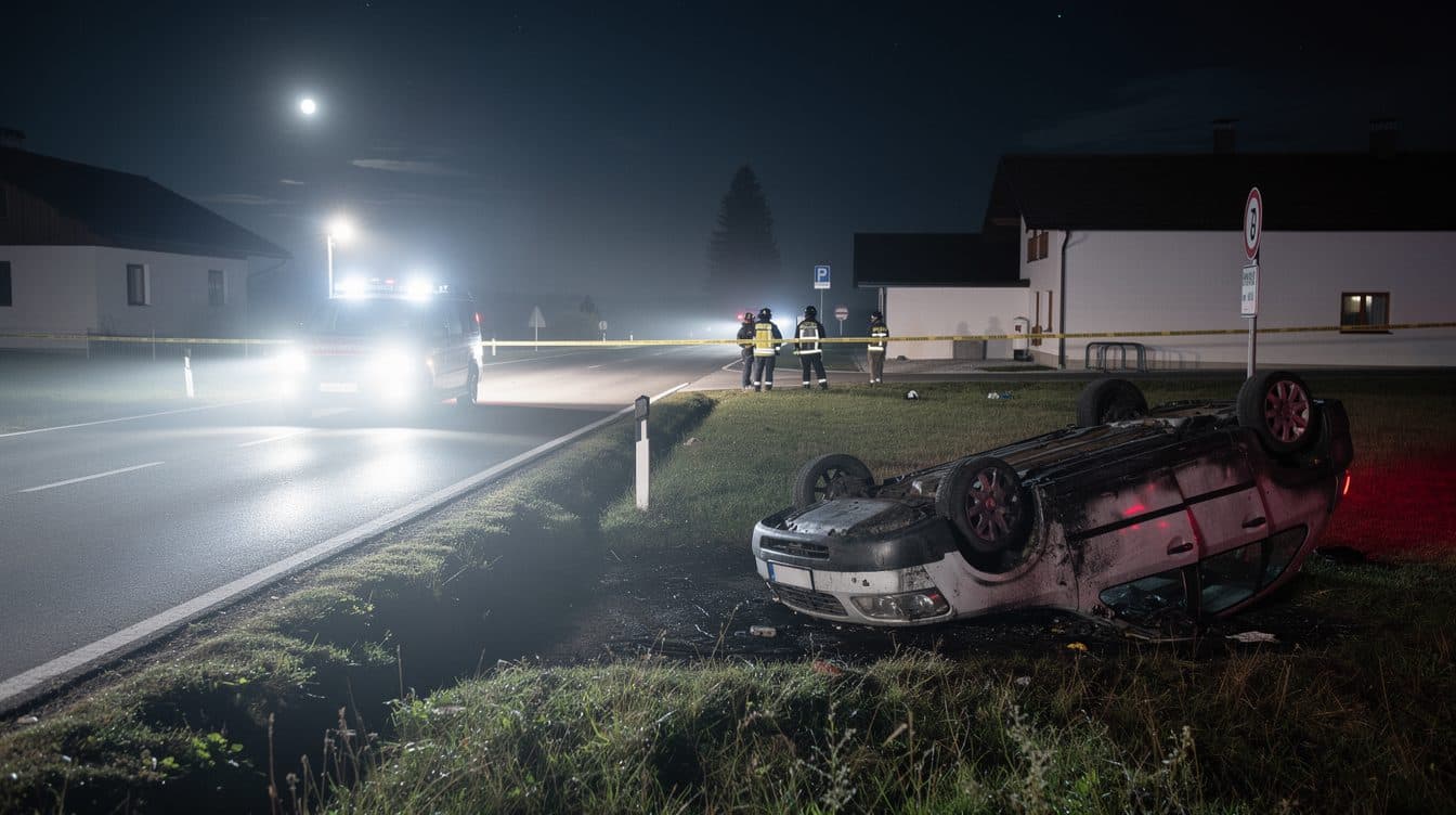 Un jeune homme de 22 ans perd la vie lors d'une fuite devant la police en Carinthie