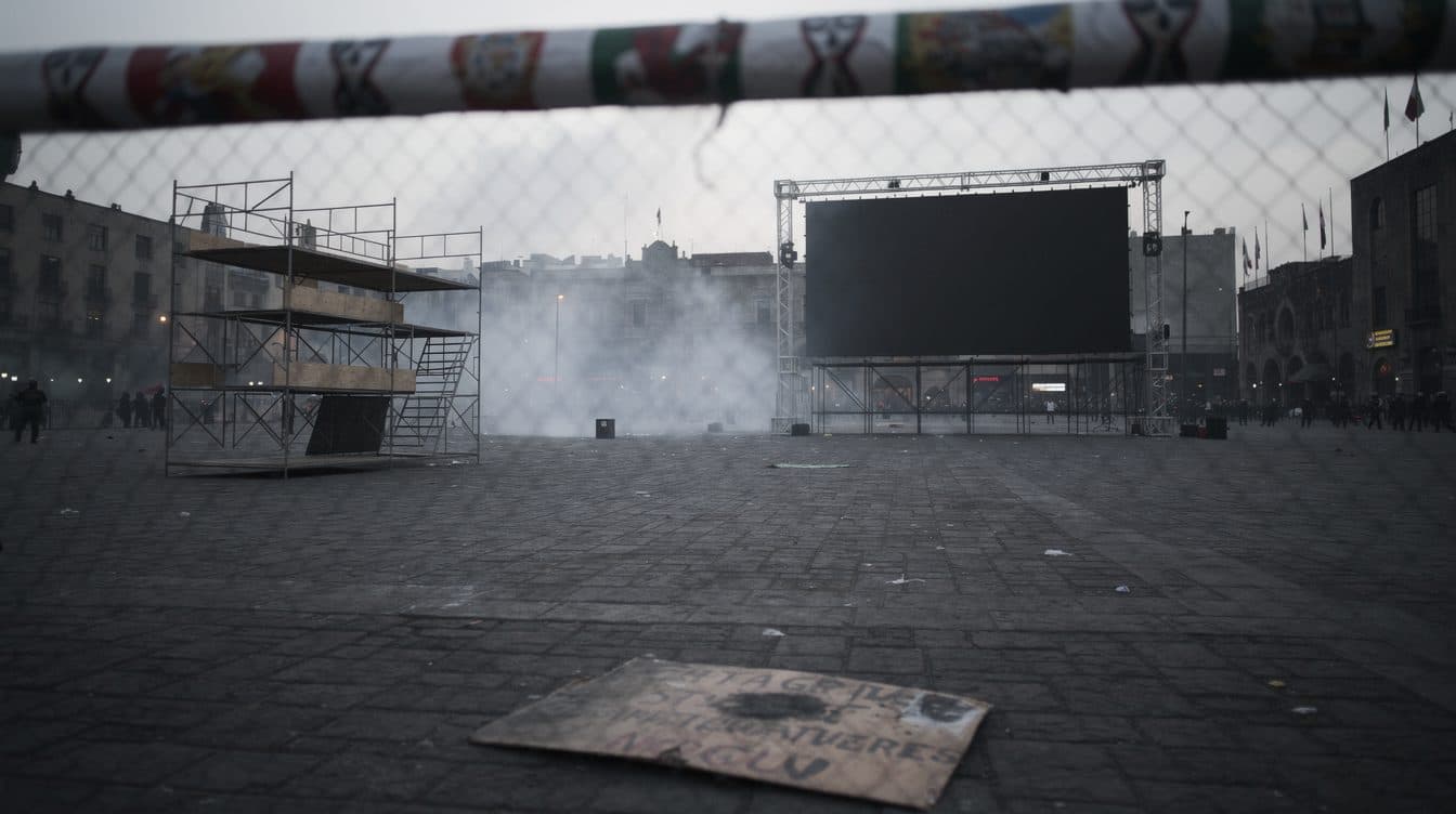 La police utilise du gaz lacrymogène contre des enseignants à Mexico – dix jours avant le début de la Coupe du Monde