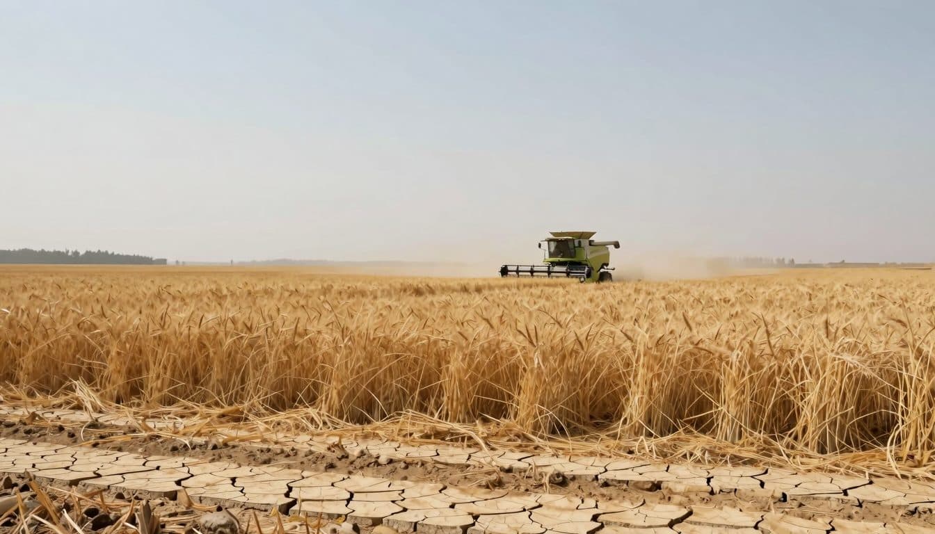 Les agriculteurs s'attendent à une récolte de céréales nettement inférieure – la sécheresse et la chaleur mettent les champs sous pression