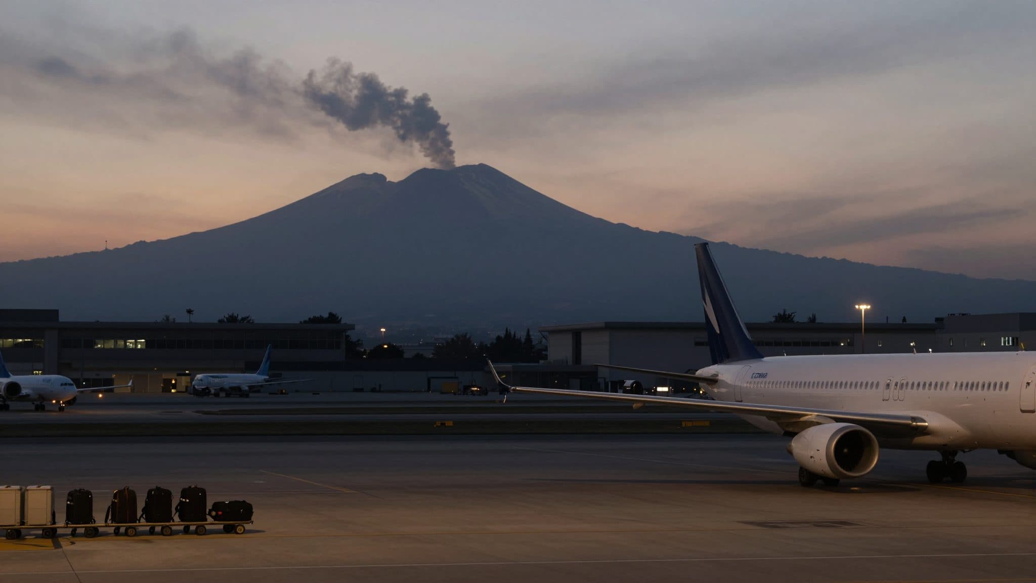 L'éruption de l'Etna impose une nouvelle fermeture de l'aéroport de Catane