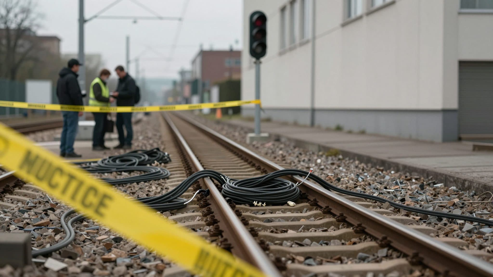 La protection de l'État enquête après un sabotage de câble de télécommunications à Leverkusen