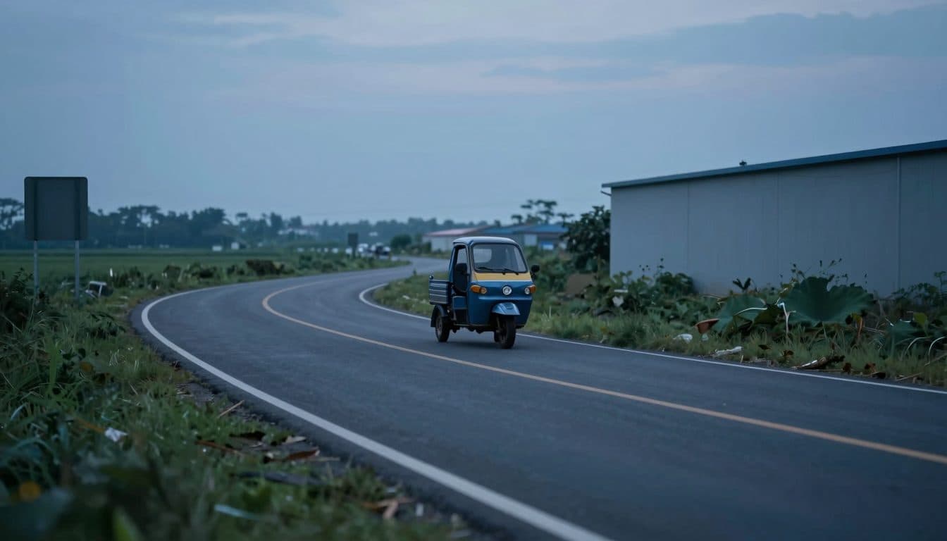Accident mortel dans le sud de la Styrie : un homme de 54 ans meurt après un capotage avec son tuk-tuk