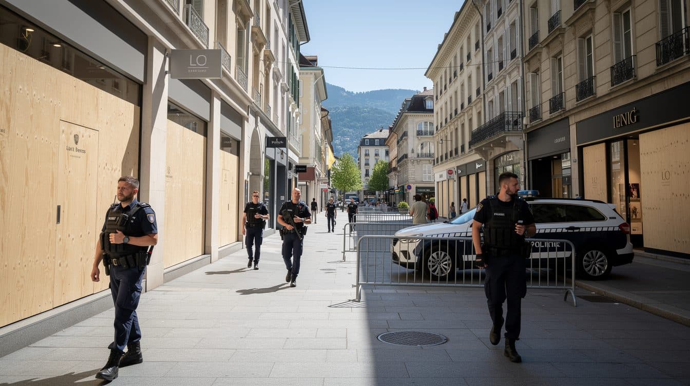 Avant le sommet du G7 à Évian : Genève se prépare à une grande manifestation – Souvenirs de 2003