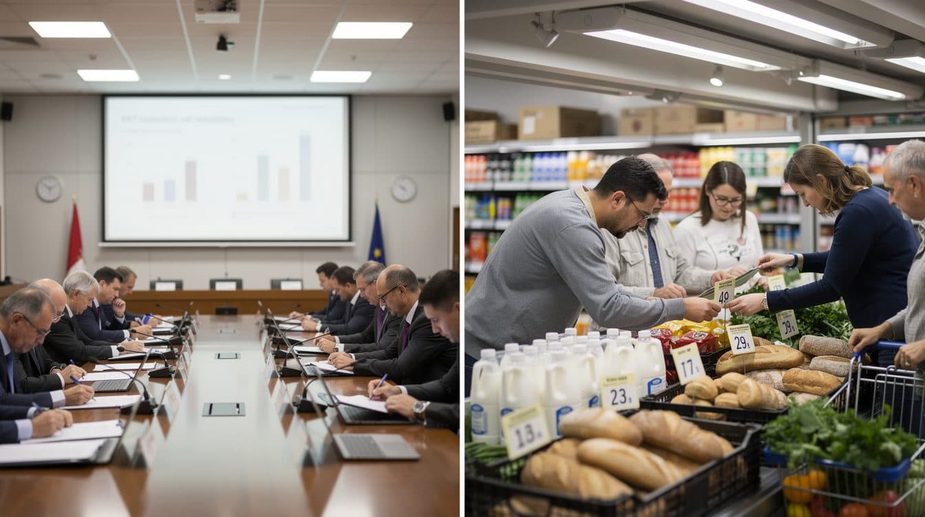 La TVA sur les produits alimentaires de base réduite à 4,9 % – Critique des Verts