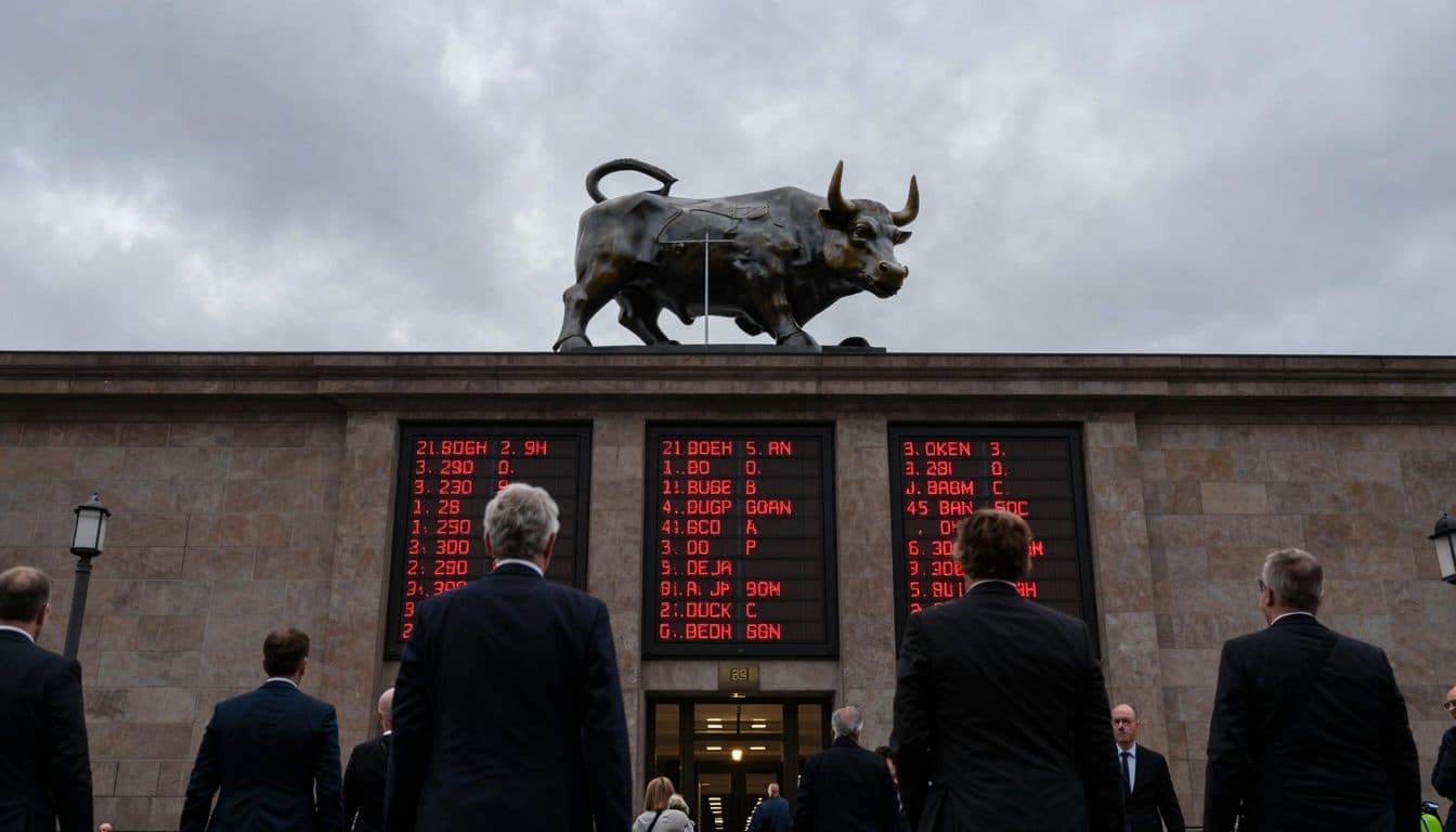 Le DAX recule : la crise au Moyen-Orient et les prises de bénéfices sur l'IA pèsent sur les Bourses