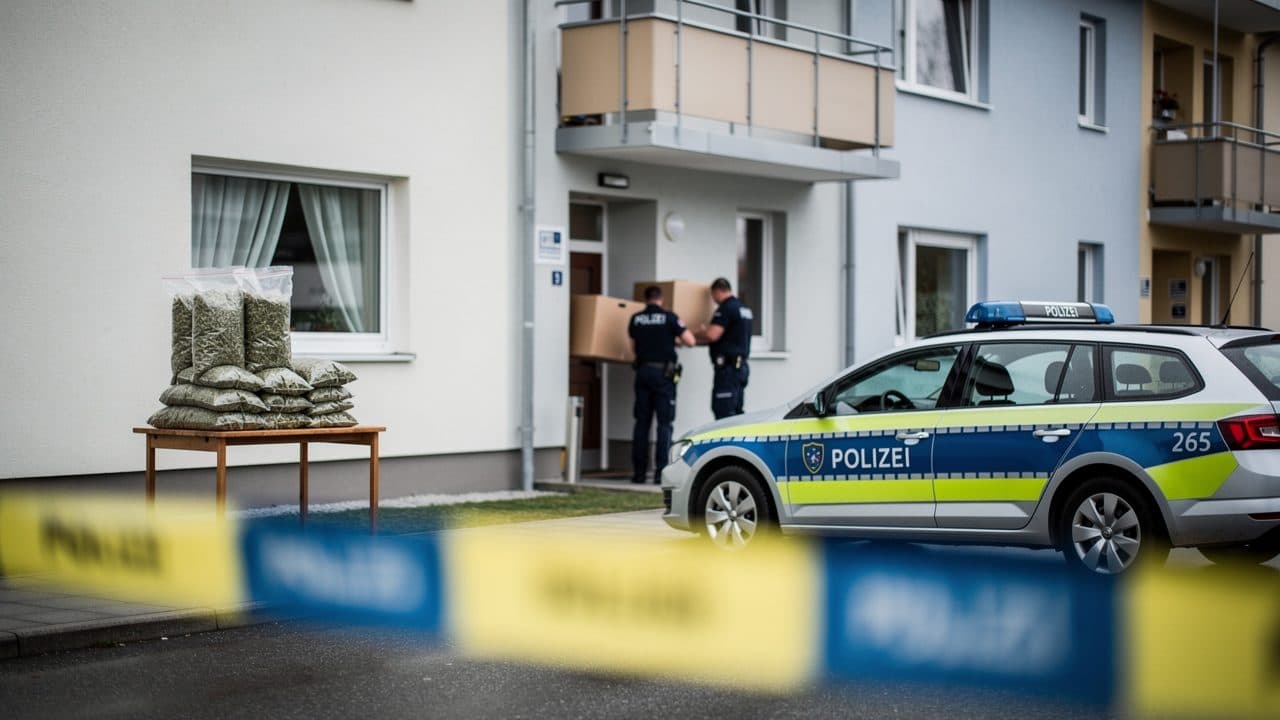 Arrestation en Haute-Autriche : un homme de 33 ans soupçonné de trafic de cannabis et de violences conjugales à Ried