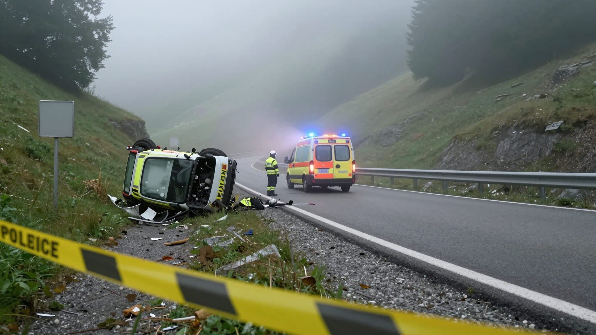 Conduite en état d'ivresse dans le Pongau : deux blessés après un accident avec 1,6 gramme d'alcool par litre de sang
