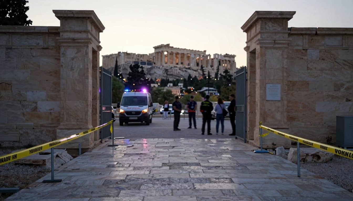 Attaque au couteau près de l'Acropole à Athènes : un couple de touristes américains blessé