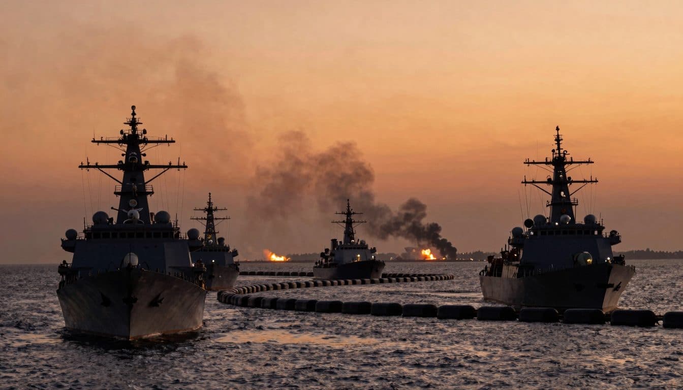 L'armée américaine impose un blocus maritime contre les ports iraniens et mène une nouvelle vague de frappes