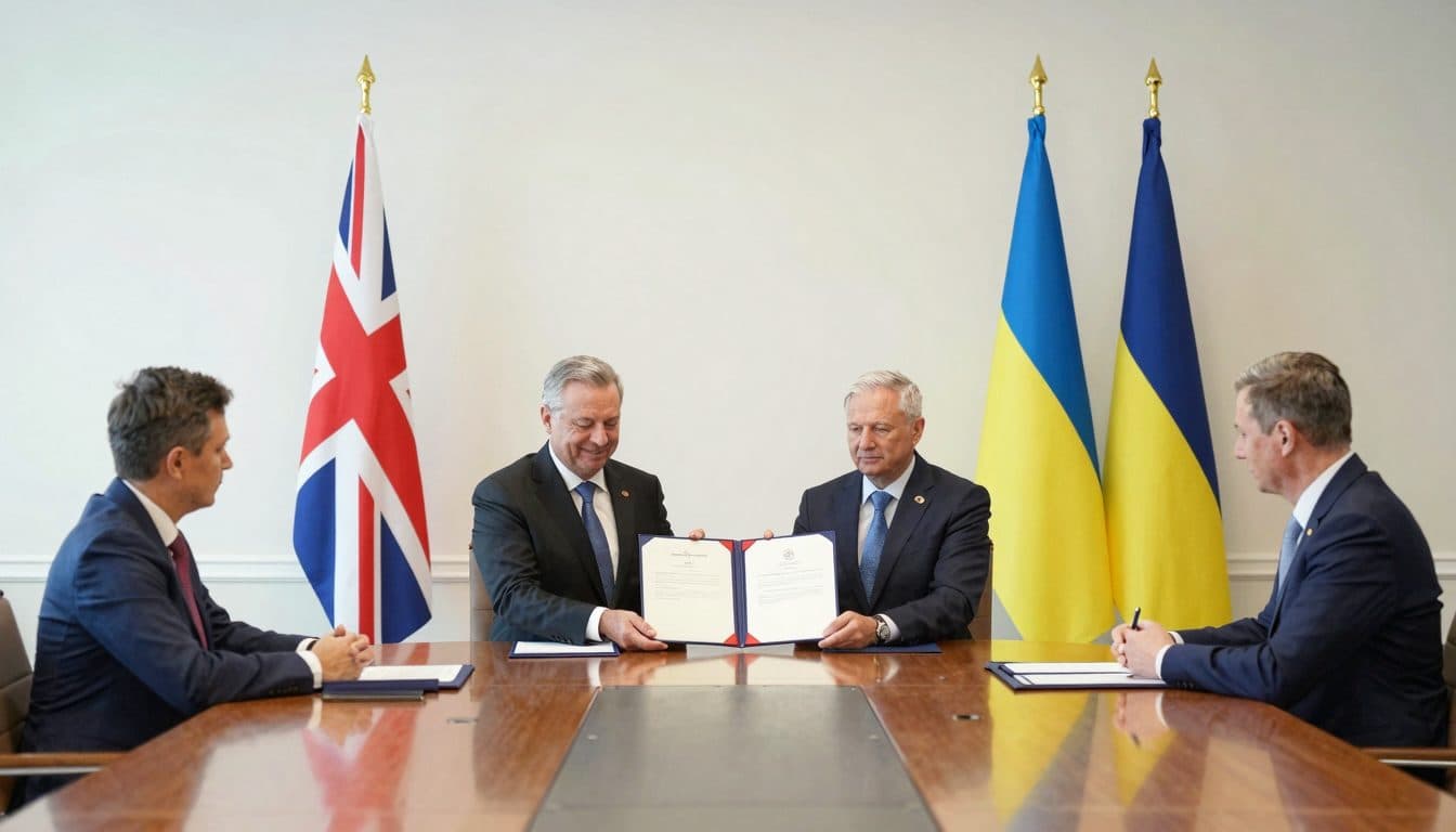 Le Royaume-Uni et l'Ukraine conviennent d'une coopération en matière d'IA à partir de données du champ de bataille