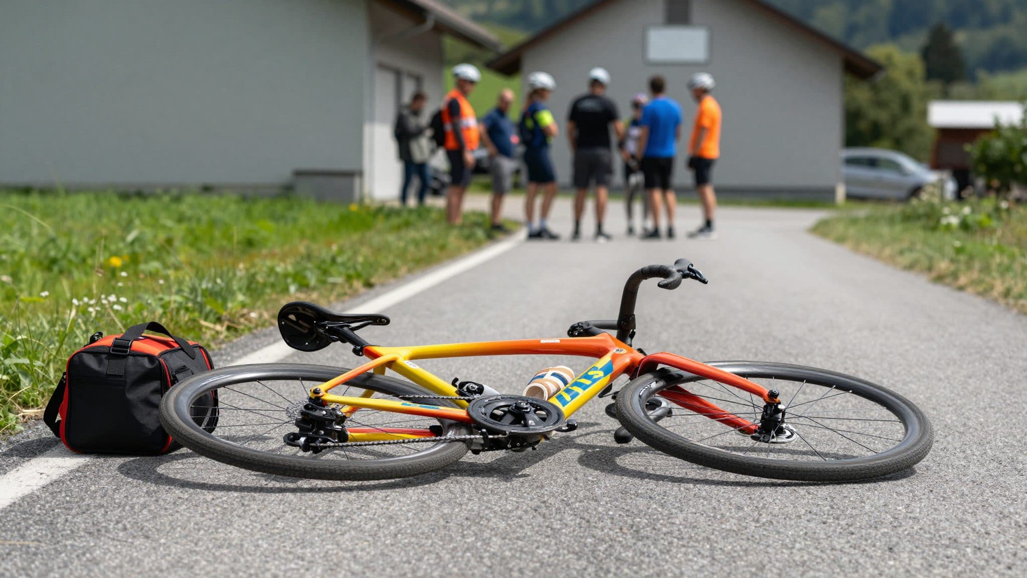 Tour de France Femmes : Schweinberger contrainte à l'abandon sur fracture du poignet après une chute dans la première étape