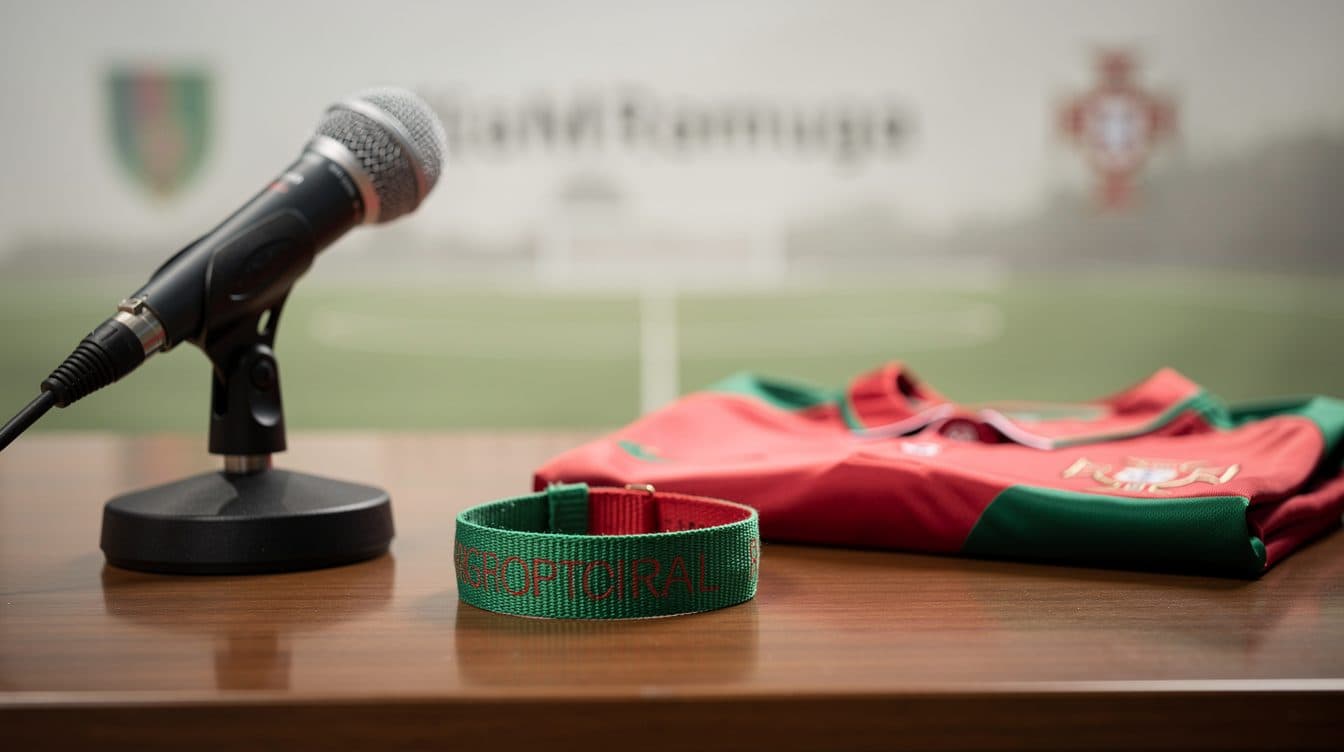 Les footballeurs portugais portent un brassard de deuil pour Diogo Jota lors de la Coupe du monde