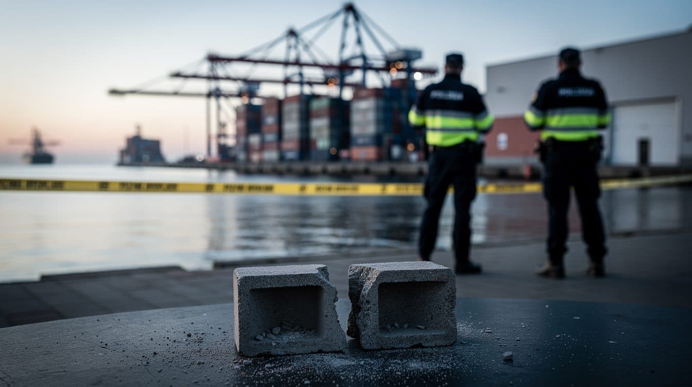 La police polonaise saisit plus d'une tonne d'héroïne dans le port de Gdynia