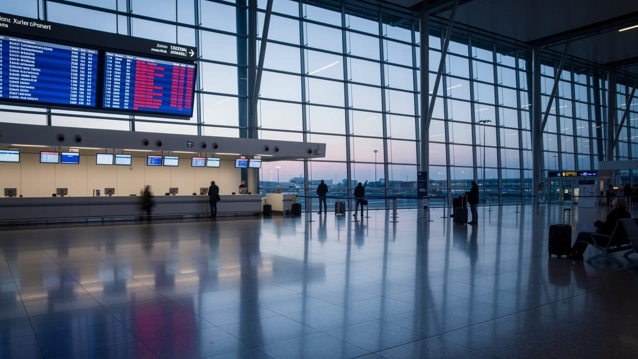 Des pannes radar perturbent temporairement le trafic aérien à l'aéroport de Zurich dimanche matin