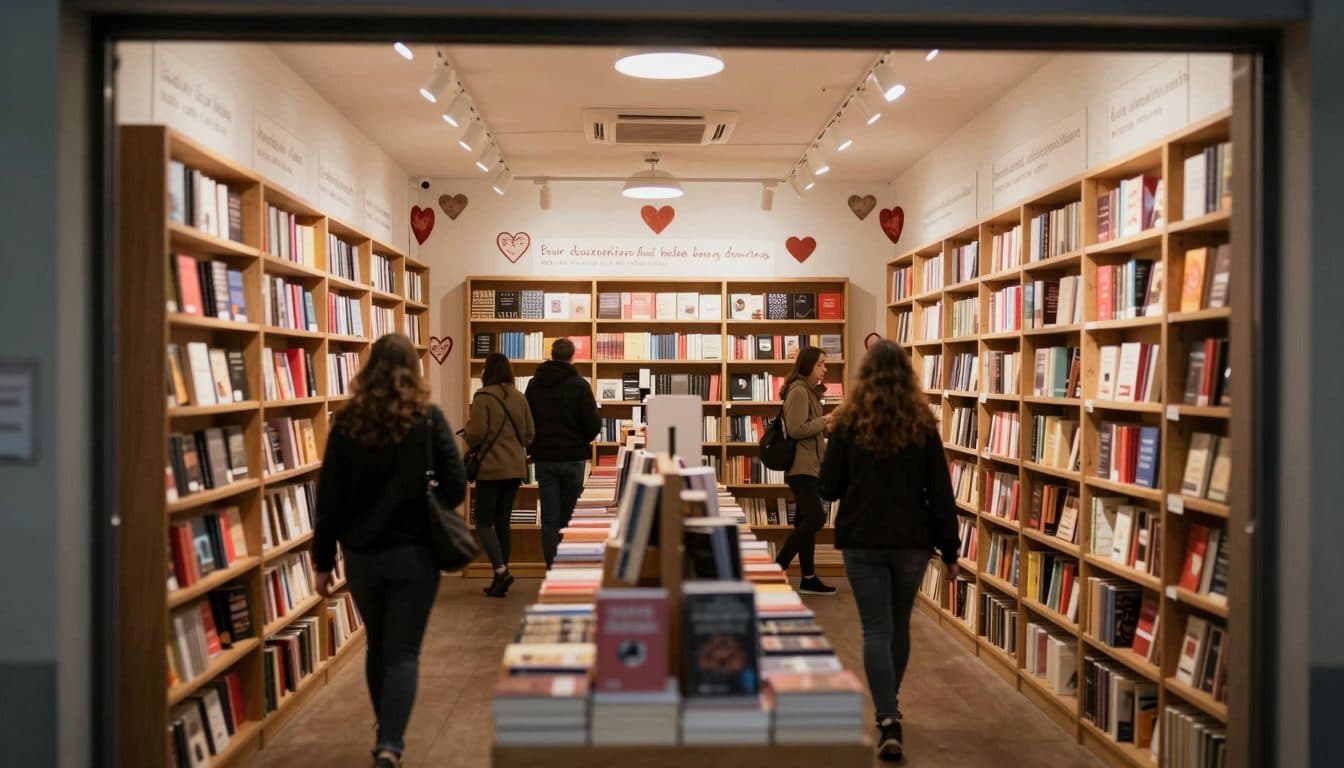 Une librairie uniquement dédiée à la Romance : la boutique spécialisée berlinoise capte l'air du temps