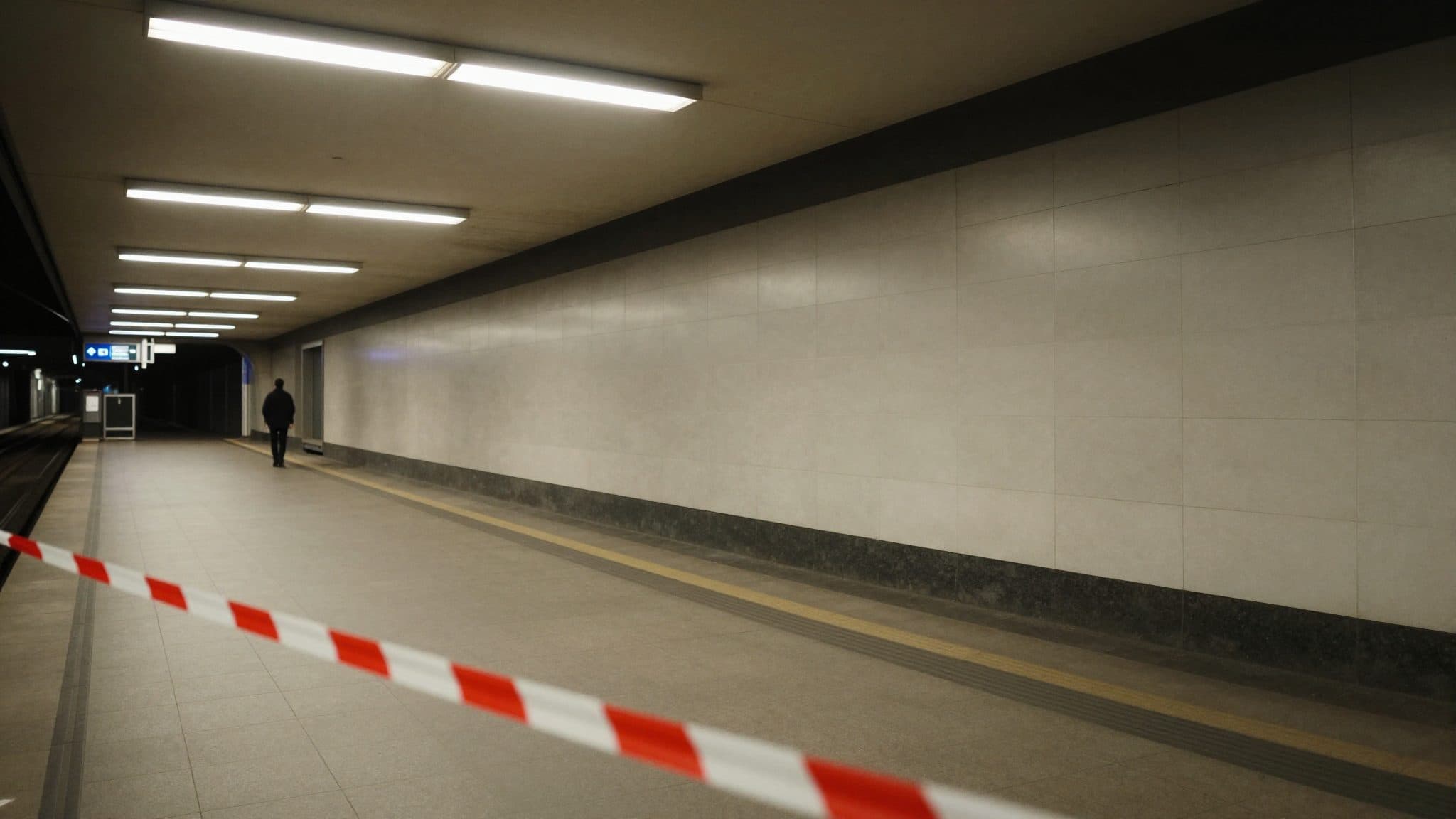 Enquête après une rixe à la station U3 Enkplatz à Vienne