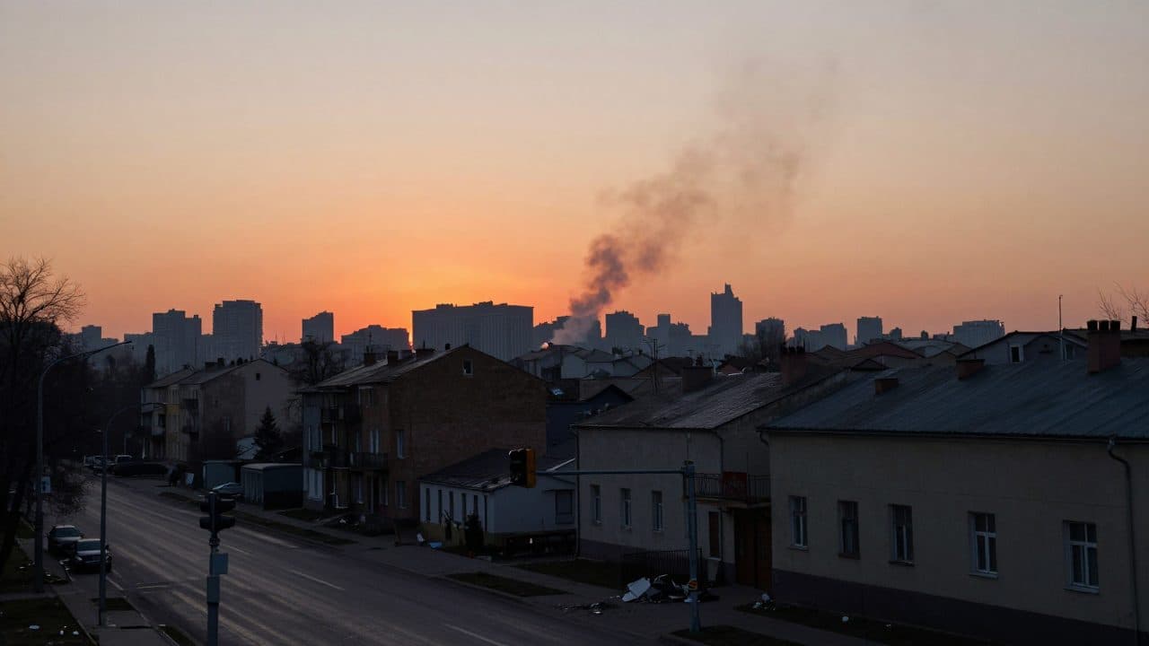 Des roquettes russes frappent à nouveau Kyiv
