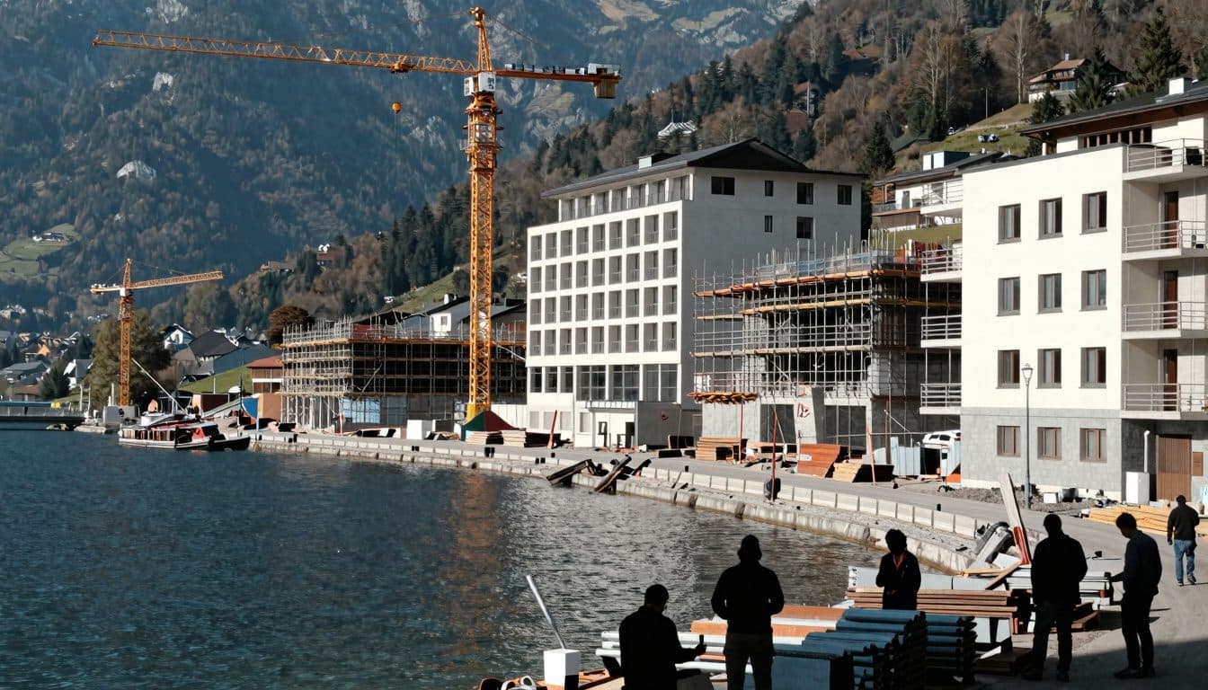 Gmunden adopte un contrat de droit de construire modifié pour le projet Soravia « Seeviertel » sur le Traunsee