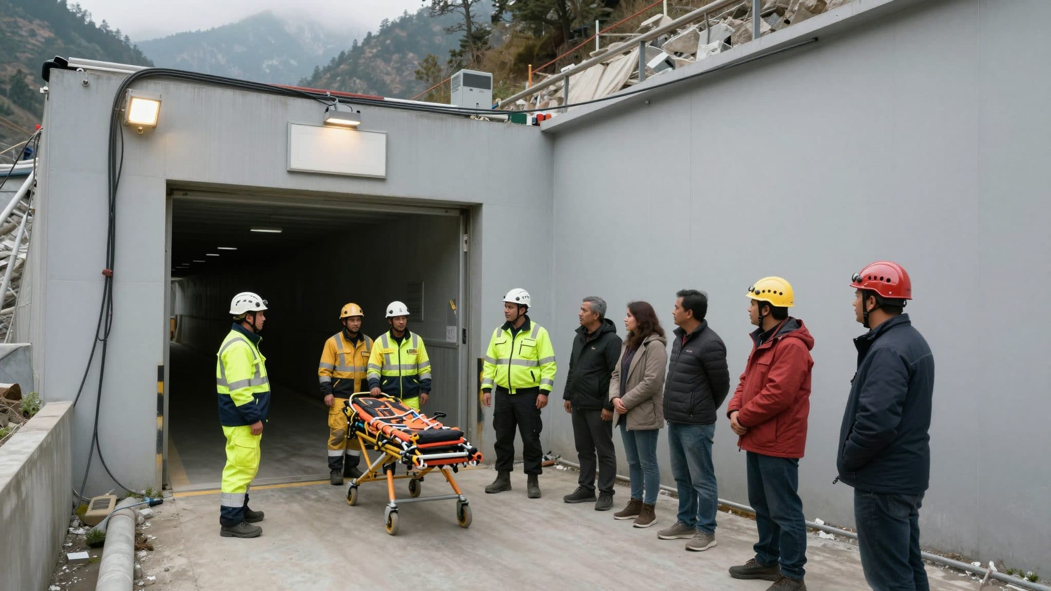 La recherche des ouvriers disparus dans un tunnel hydroélectrique au Népal devient une course contre la montre