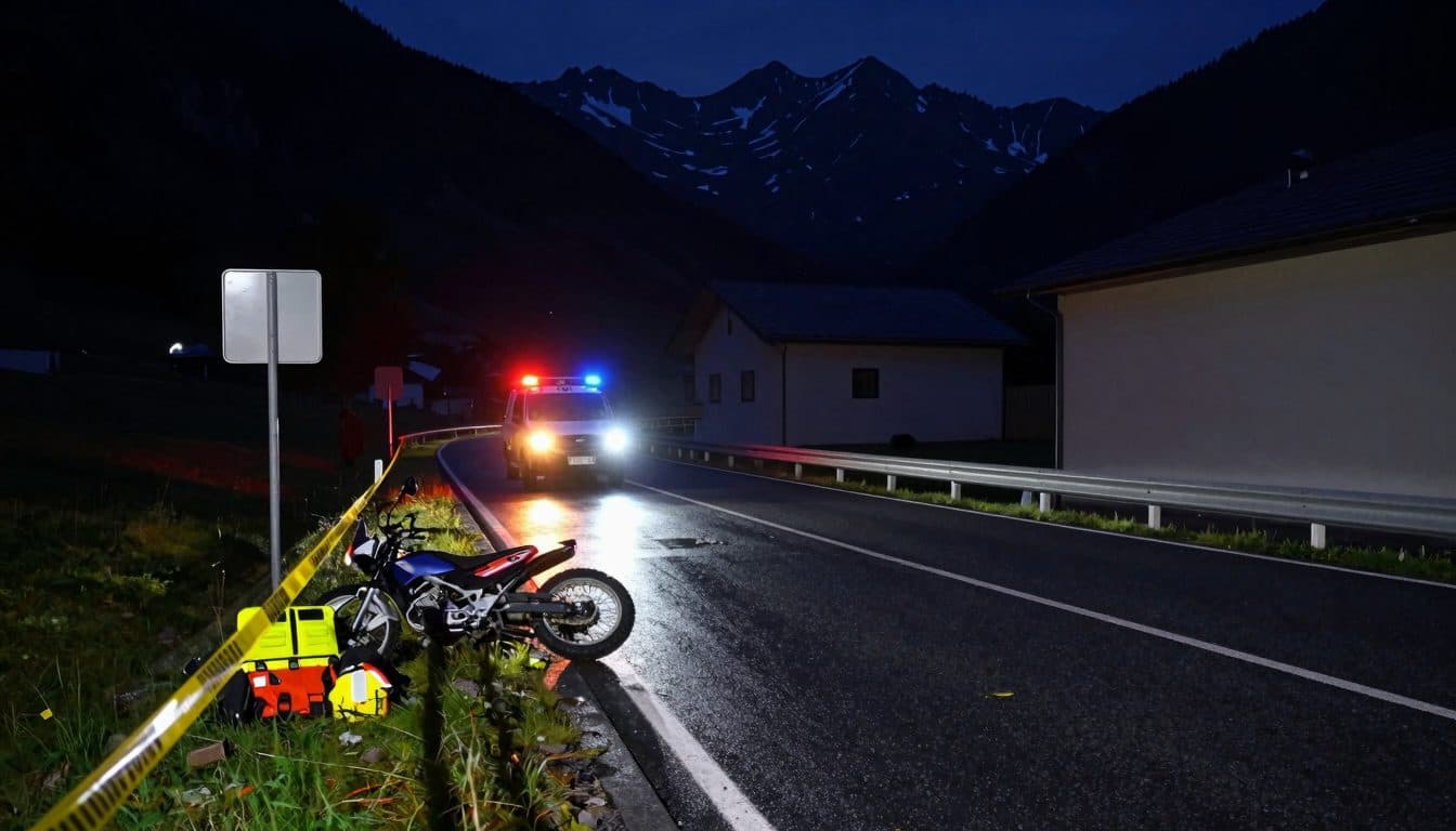 Un adolescent de 17 ans victime d'un grave accident de mobylette dans le Zillertal