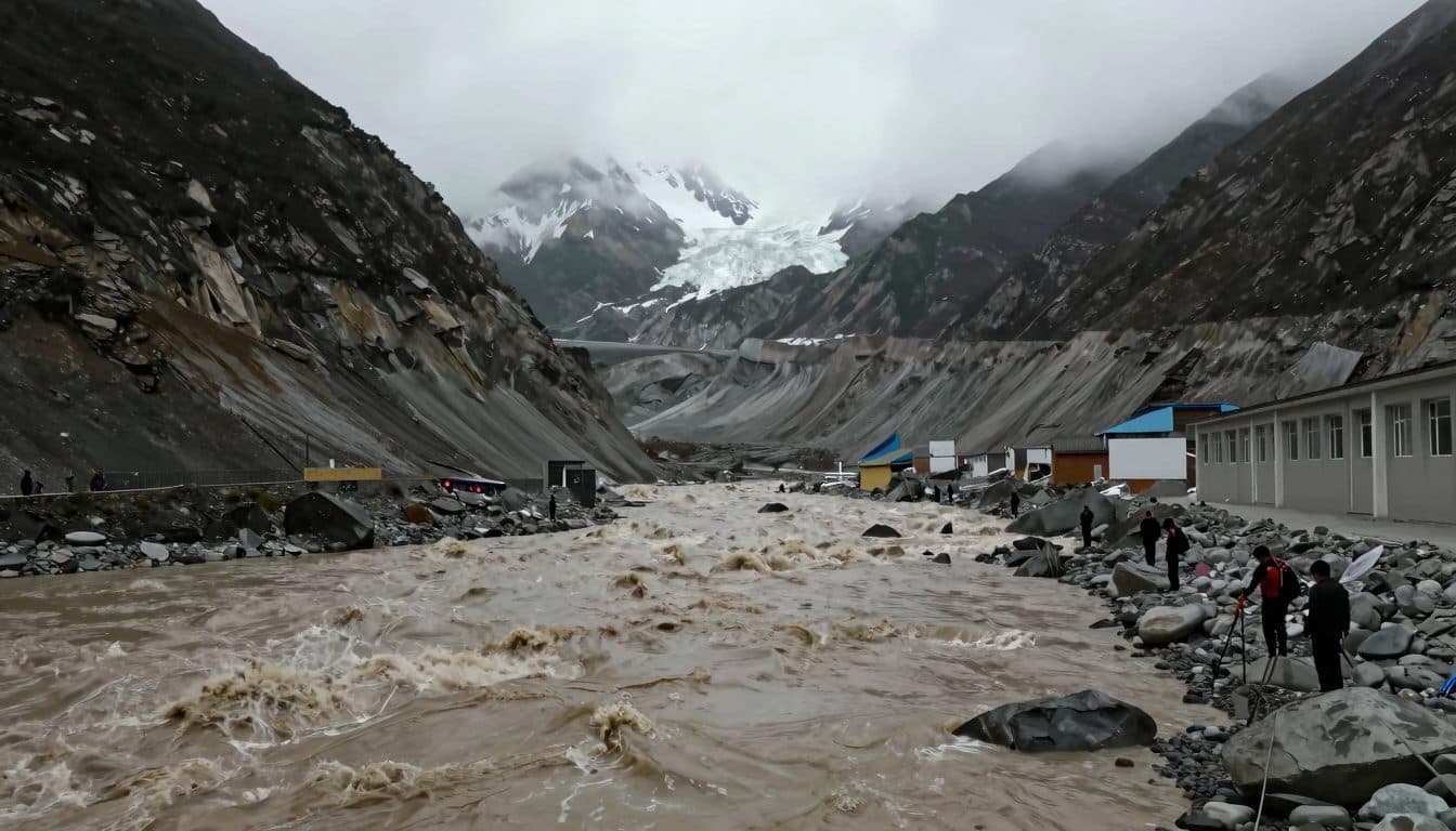 Népal : des centaines d'ouvriers toujours portés disparus dans des centrales himalayennes après une crue