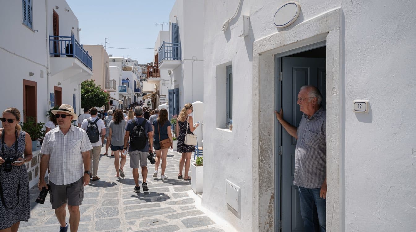 La Grèce face à une crise insulaire sans précédent après un record de 38 millions de touristes en 2025