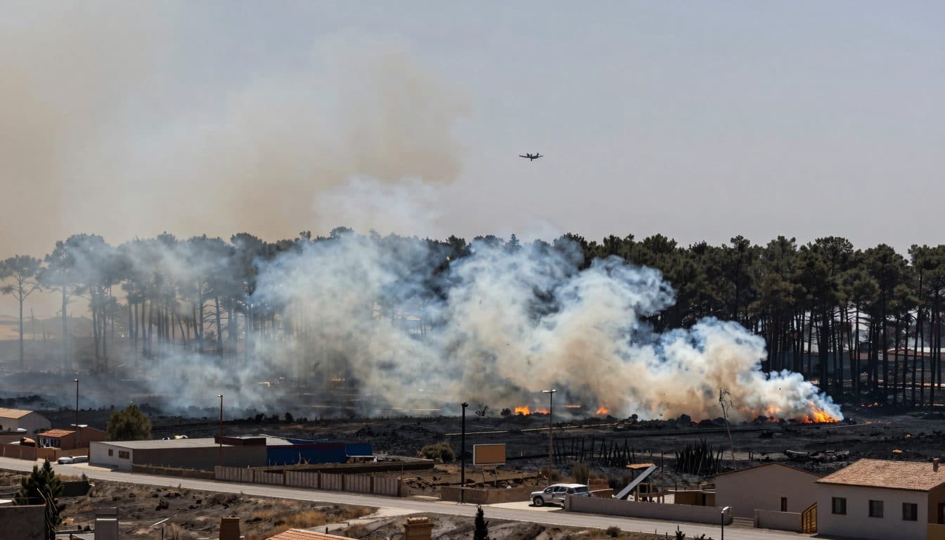 Incendie de forêt en Aragonie : plus de 12 000 hectares détruits – plus de 1 100 personnes évacuées