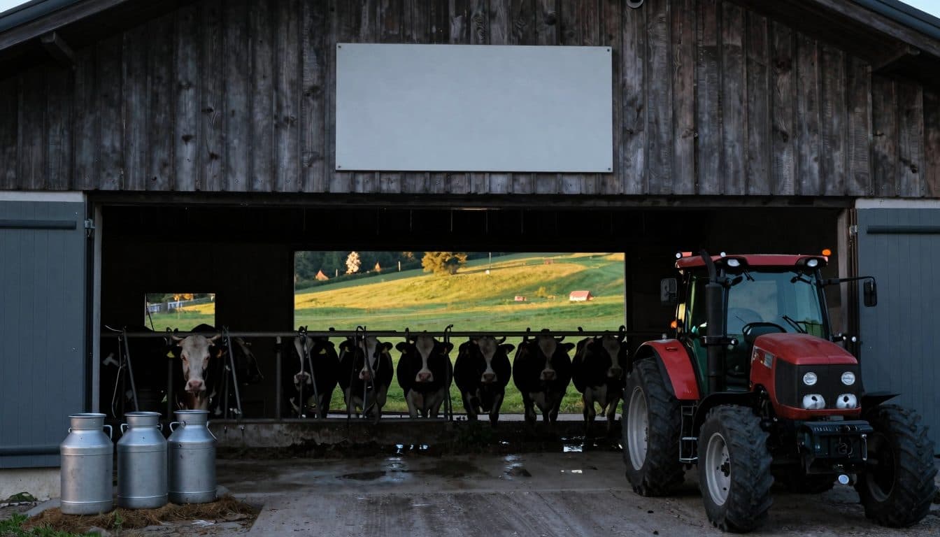Plus de lait avec moins de vaches : le marché laitier autrichien en 2025 en un coup d'œil