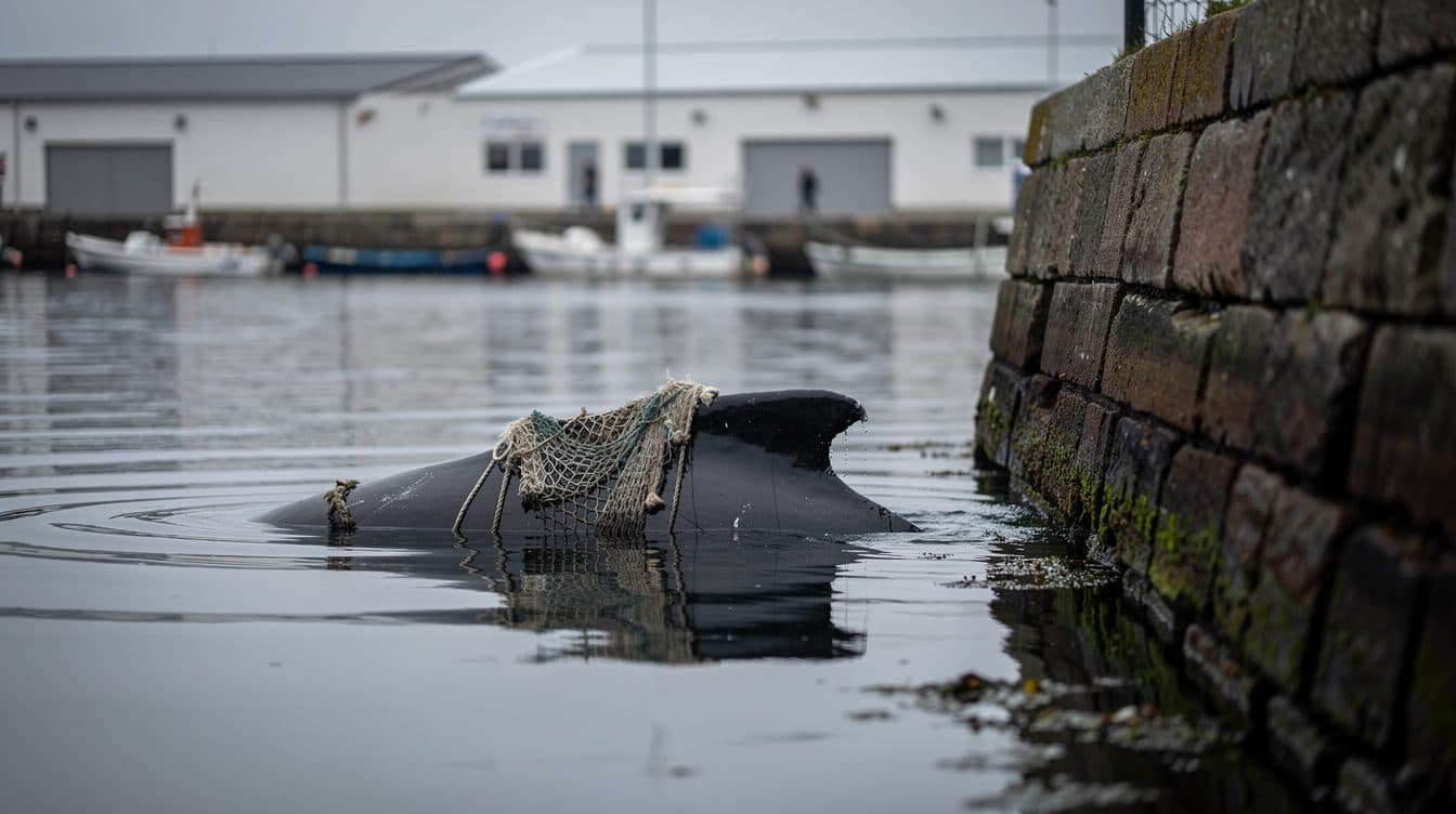 Le ministère de l'Environnement de Schwerin présente les données du traceur du rorqual à bosse « Timmy »