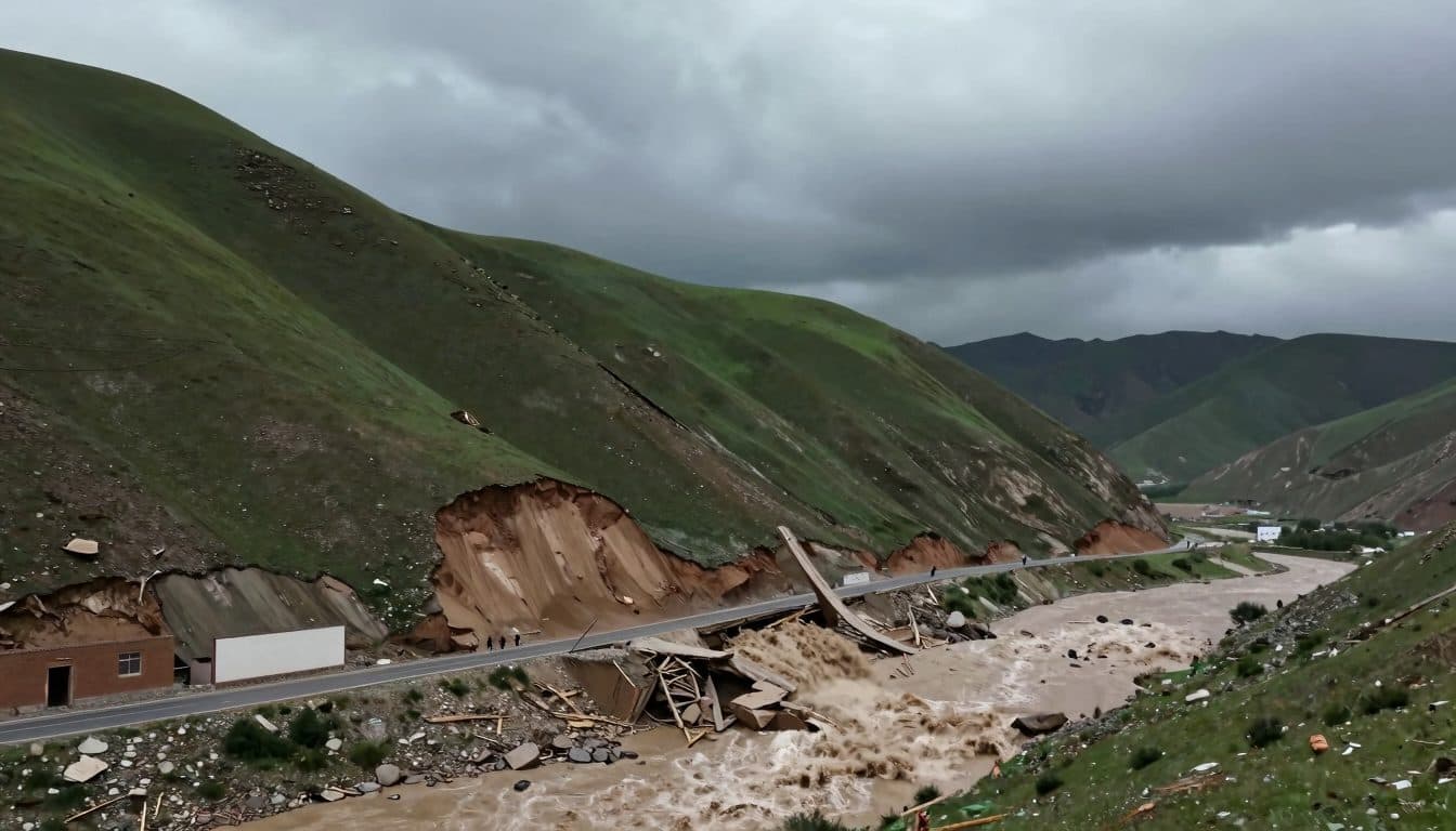 Violentes intempéries en Chine : des dizaines de morts et des centaines de blessés