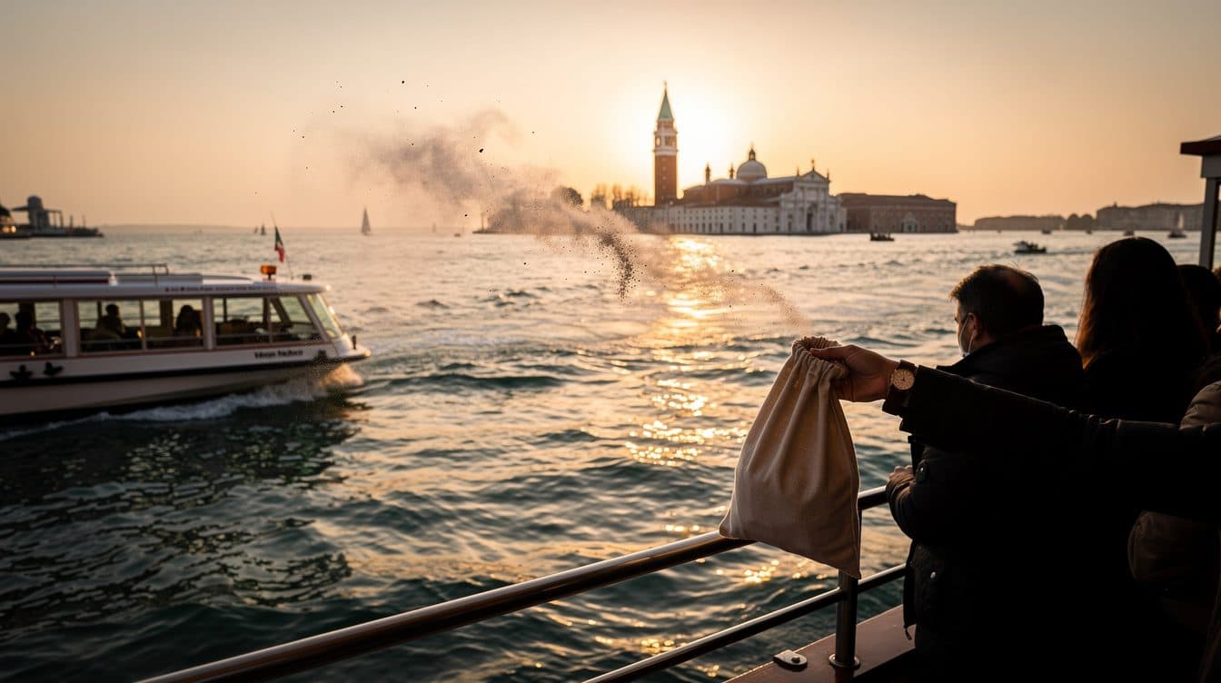 Une touriste enfreint les règles de Venise : la dispersion de cendres dans la vasque de Saint-Marc provoque l'indignation