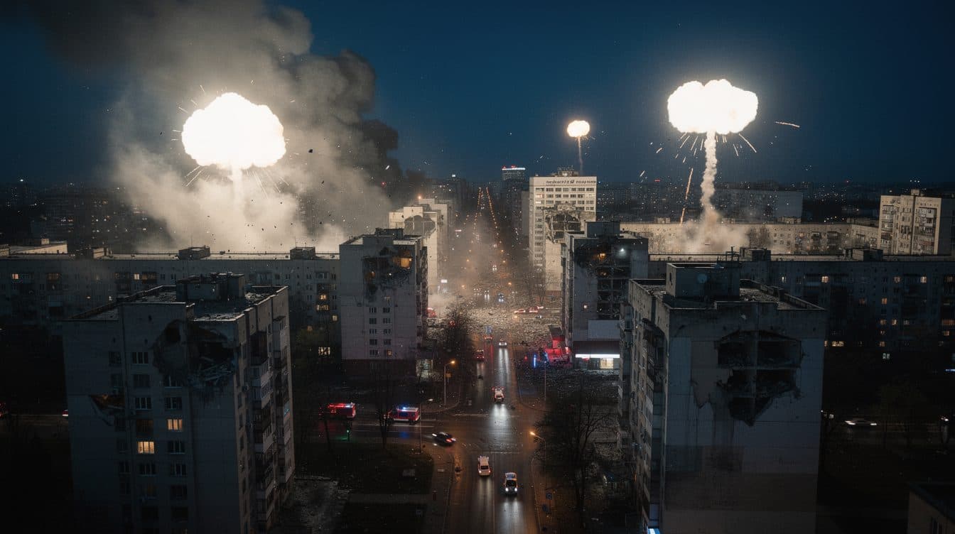 La Russie lance un nouvel assaut massif contre l'Ukraine avec 800 drones