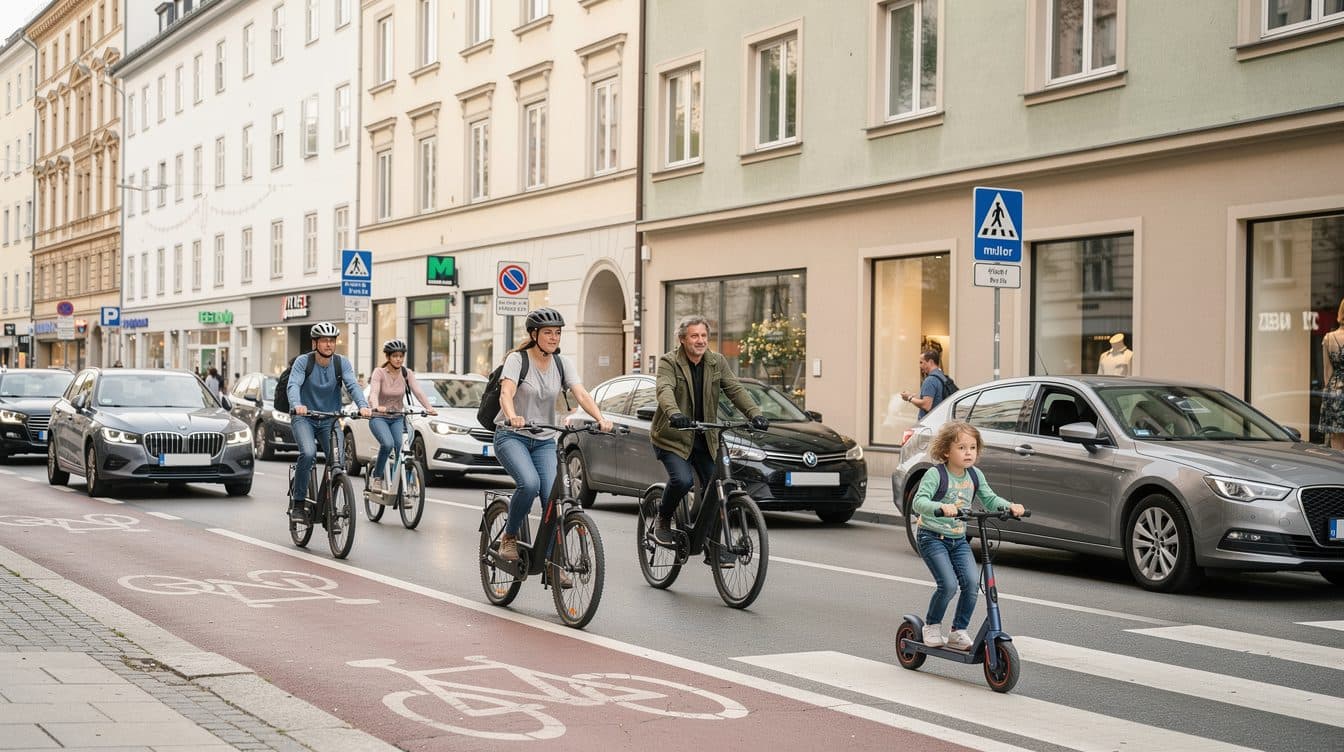 Hausse alarmante des accidents impliquant des enfants et des utilisateurs de trottinettes électriques en Autriche