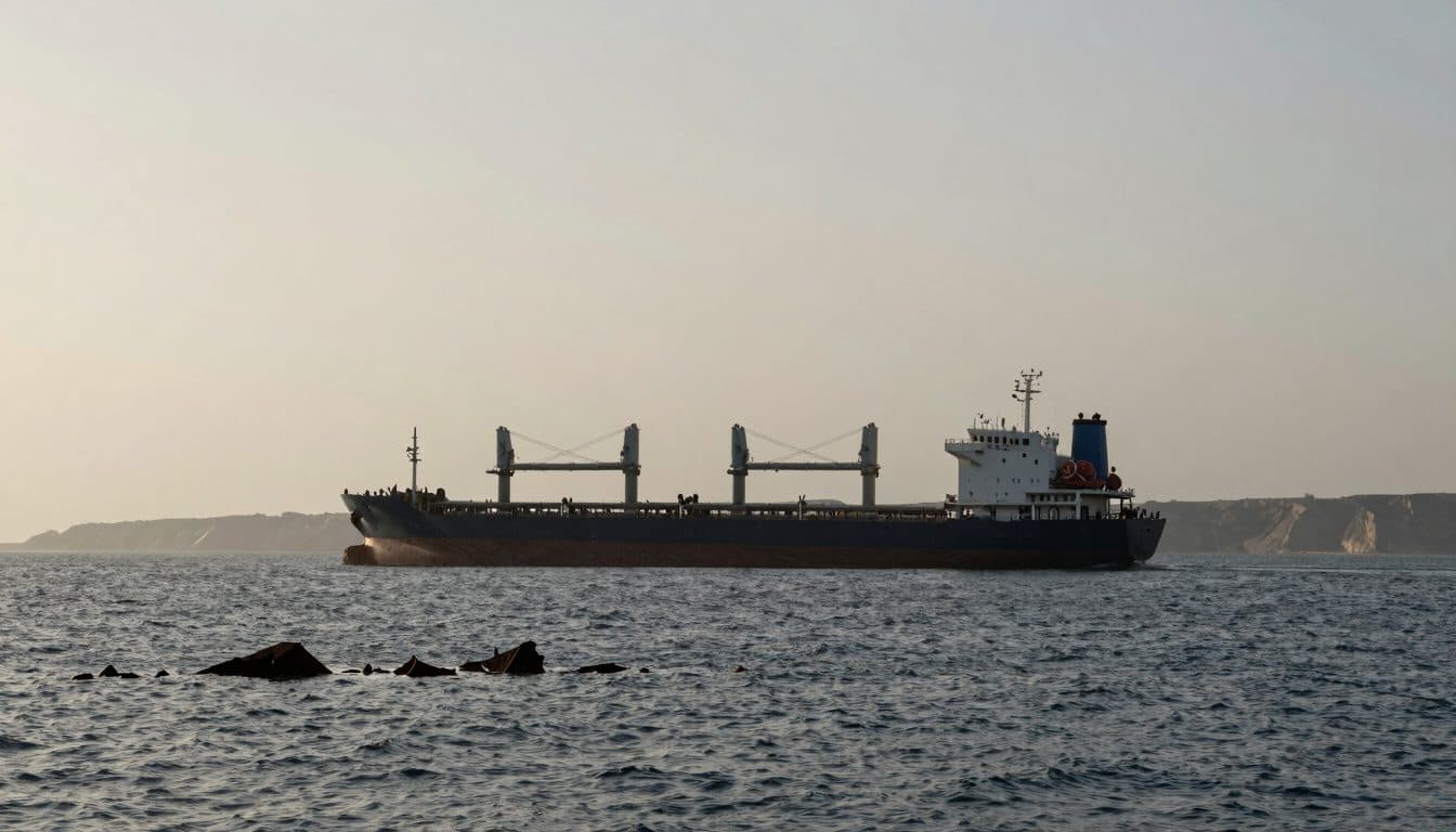 Sources : Trois morts après des attaques présumées des Houthis contre un cargo en mer Rouge