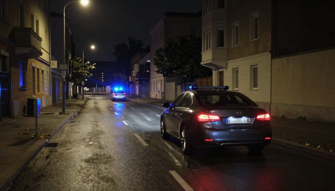 Un adolescent de 16 ans prend la fuite lors d'un essai nocturne en voiture à Vienne-Floridsdorf