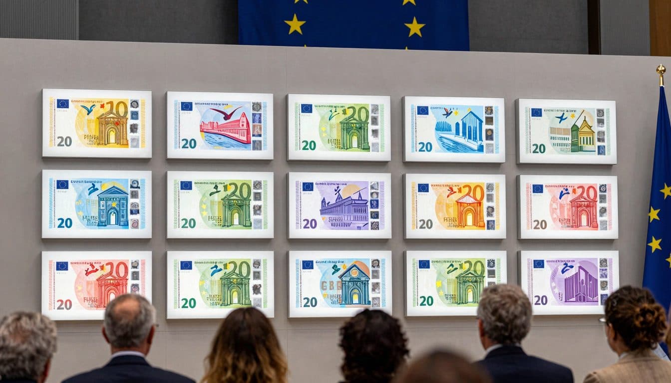 La BCE laisse les citoyens voter sur les nouveaux billets en euros : dix projets entre culture et nature
