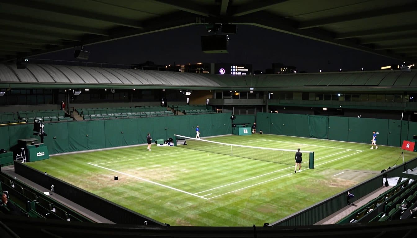 Le couvre-feu de 23 heures à Wimbledon interrompt le huitième de finale de Zverev contre Lehecka