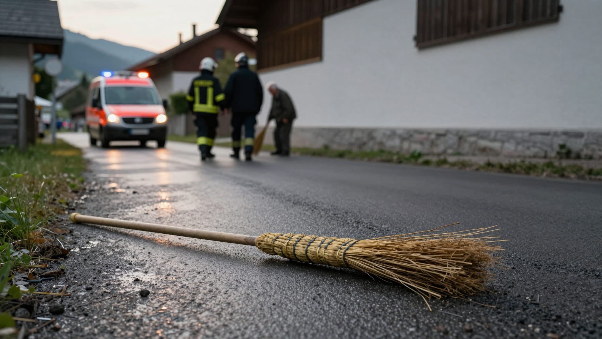 Une conductrice alcoolisée renverse un retraité en train de balayer sa route en Styrie