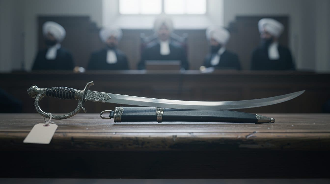 Le meurtre d'un jeune homme au Royaume-Uni rouvre le débat sur le kirpan sikh et la loi sur les armes