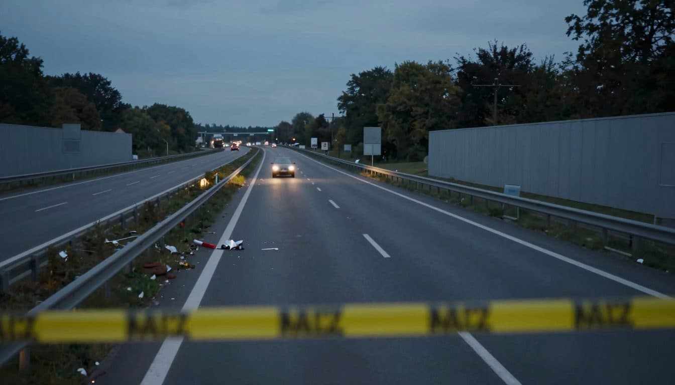 Une fillette de douze ans décède après une marche arrière sur l'A45 près de Florstadt