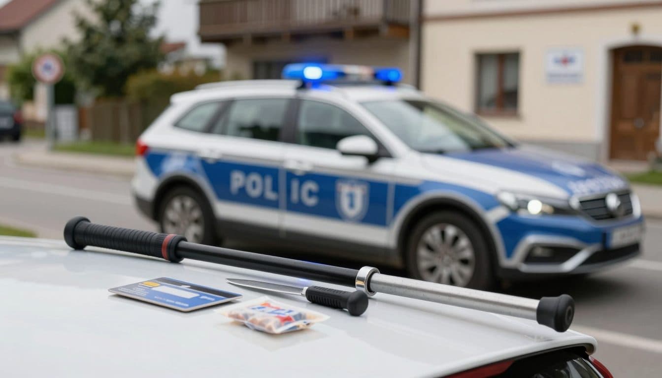La police interpelle à Stockerau un conducteur de 25 ans sous l'emprise de stupéfiants et sans permis
