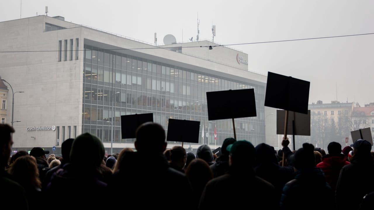 Grève d'avertissement des médias publics tchèques contre la suppression prévue de la redevance audiovisuelle