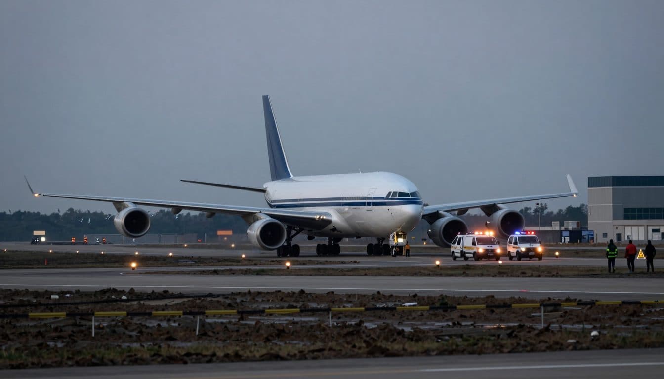 Un avion cargo Boeing 767 d'Amazon sort de la piste à l'aéroport international de Miami, faisant au moins cinq morts